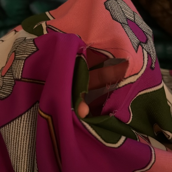 Vintage Flower Power Preppy Belted Dress - Picture 7 of 7